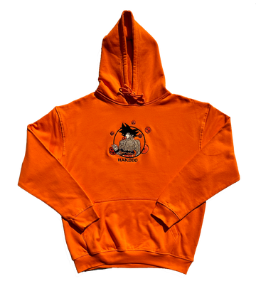 Hoodie - Son Goku inspired - Orange